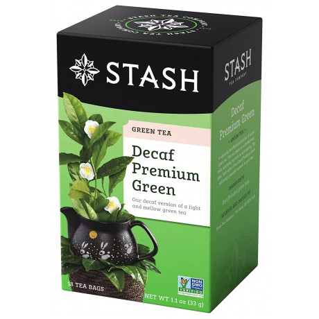 Stash Tea Decaf Prem Green (6x18BAG )