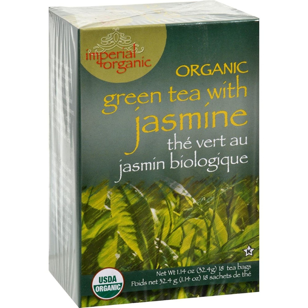 Uncle Lee's Imperial Organic Green Tea with Jasmine (1x18 Tea Bags)