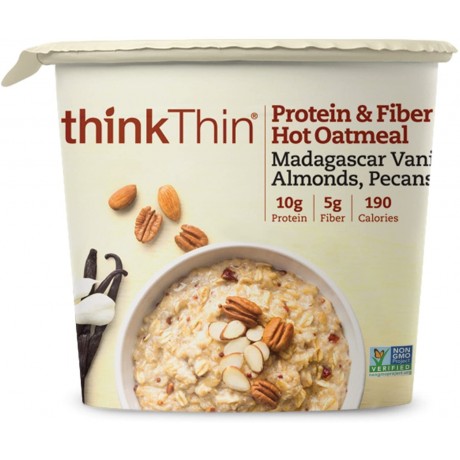 ThinkThin Madagascar Vanilla Oatmeal Single Serve (6x1.76 OZ)