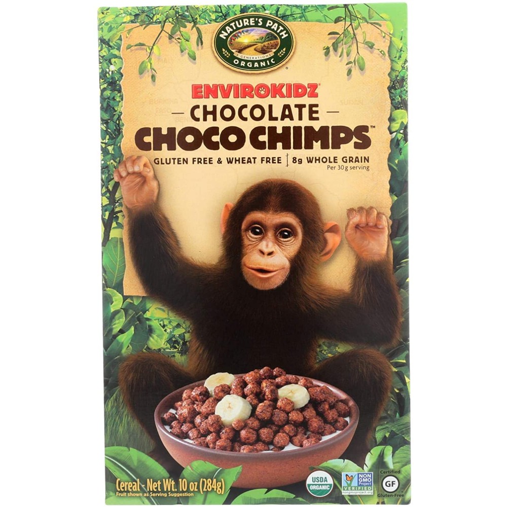 Envirokidz Chocolate Choco Chimps Cereal (12x10 OZ)