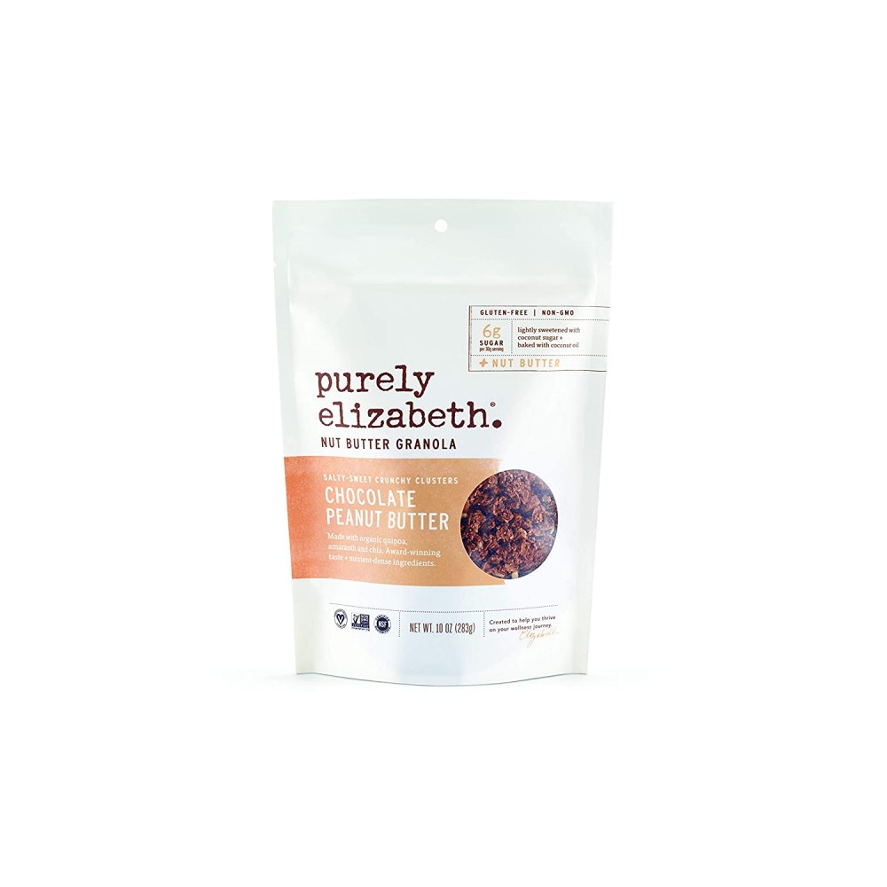 Purely Elizabeth Probiotic Gluten-Free Granola, Chocolate Sea Salt (6X8 OZ)