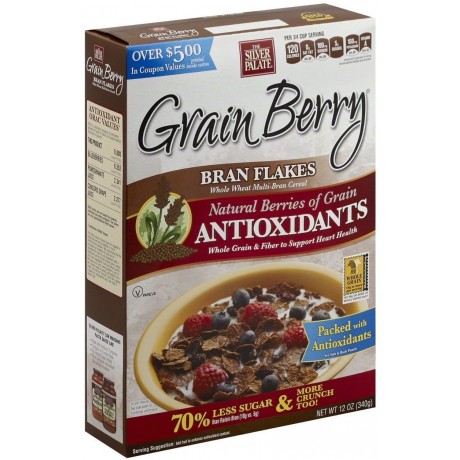 Grain Berry Cereal Bran Flakes (6x12Oz)