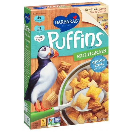 Barbara's Multigrain Puffin Cereal (12x10 Oz)