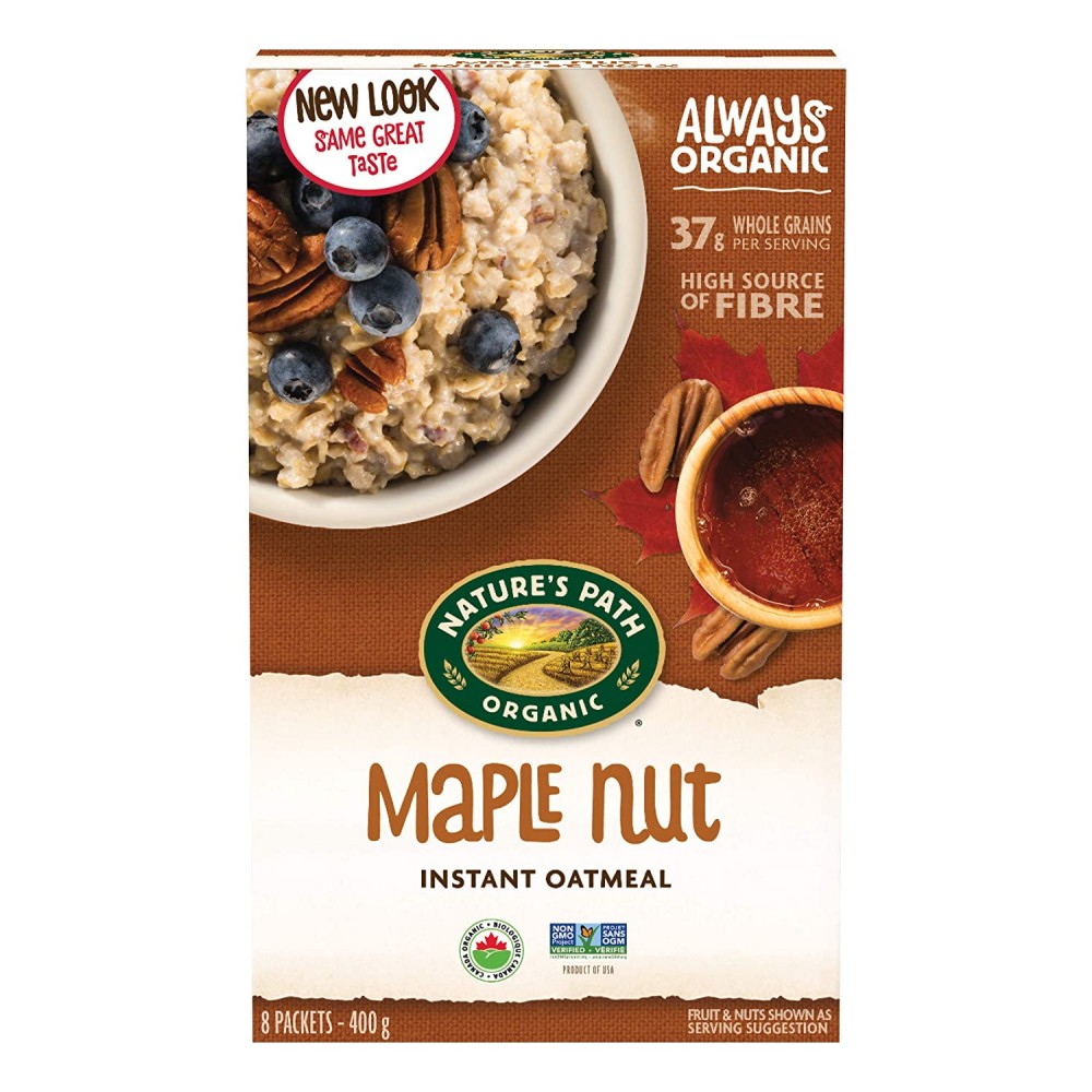 Nature's Path Maple Nut Oatmeal Pouch (6x8x1.75Oz)