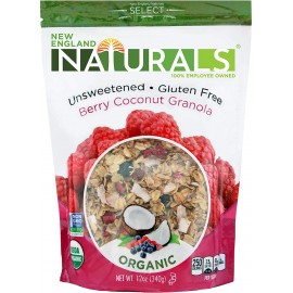 New England Naturals Berry Coconut Granola Uns (6x12OZ )