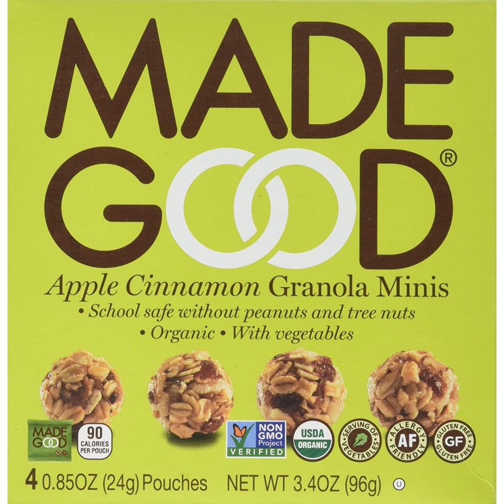 Made Good Granola Minis Apple Cinnamon (6x3.4 OZ)