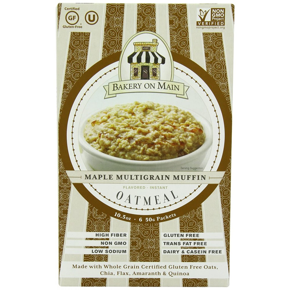 Bakery On Main Mapple MltGrain Instant Oatmeal (6x10.5OZ )