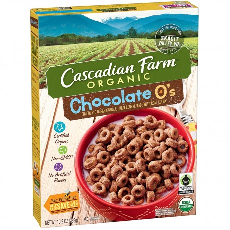 Cascadian Farm Chocolate O Cereal (10x10.2OZ )