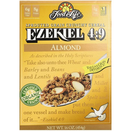 Food For Life Ezekiel 4:9 Almond (6x16OZ )