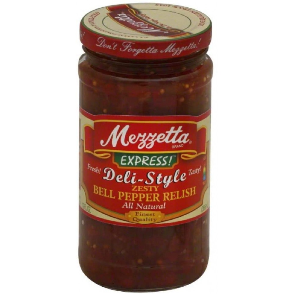 Mezzetta Express Deli-Style Zesty Bell Pepper Relish (6x12Oz)