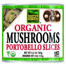 Native Forest Organic Sliced Portobello Mushrooms (12x7Oz)