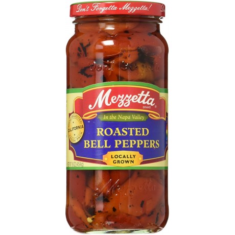 Mezzetta Golden Roasted Red Bell Peppers (6x16Oz)