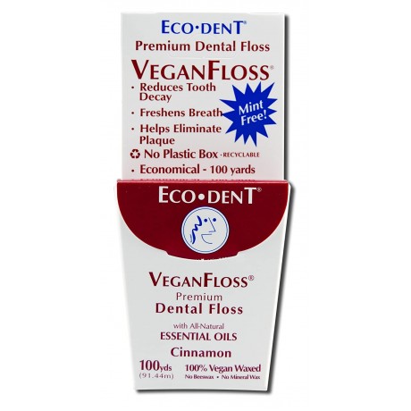 Eco-Dent Cinnamon GentleFloss Vegan (6x100 YD)