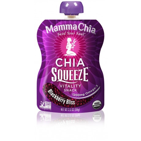 Mamma Chia Squeeze Blackberry Bliss (16x3.5 OZ)