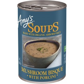 Amy's Mushroom Bisque w/Porcini (12x14OZ )